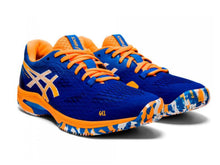 Cargar imagen en el visor de la galería, Zapatillas Asics Lima FF Azul Monaco Naranja Pop

