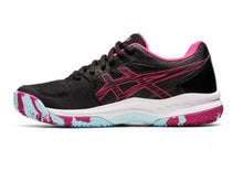 Cargar imagen en el visor de la galería, Zapatillas Asics Gel Padel Exclusive 6 Negro Rosa Glo Mujer
